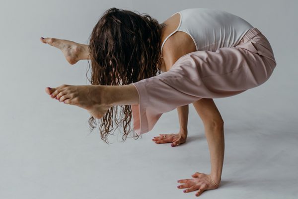woman doing exercises